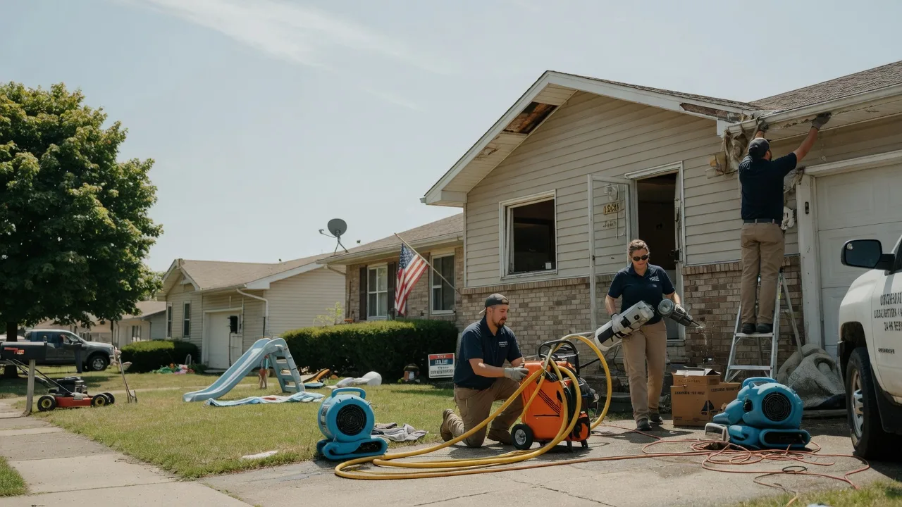 Water Damage Restoration in Waverly, IL near me